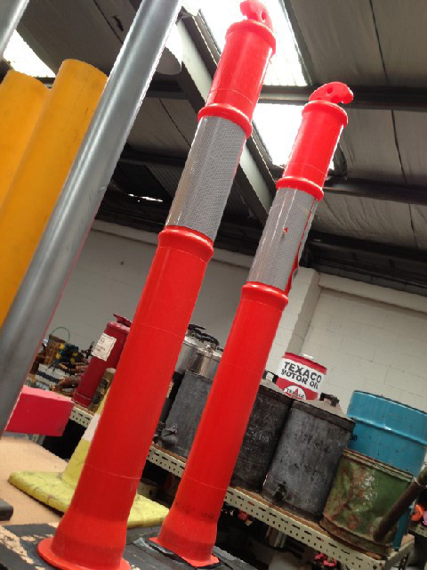 BARRIER POLE, Safety - Fluro Orange